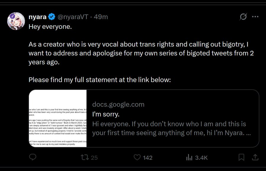 So, the one who goes after bigotted individuals turned out to be a bigot in their own right?
*chews gum* that's *chews gum* funny *chews gum*

Now watch this drive 🏌️⛳️