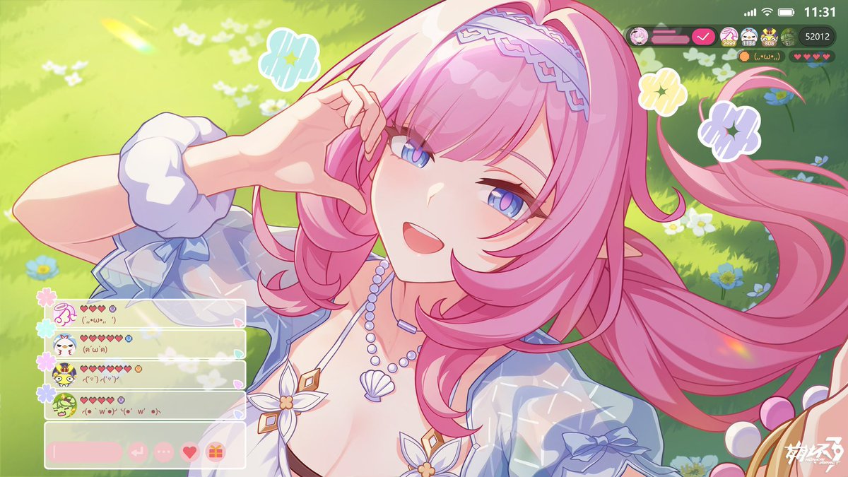 nuklexoxo's tweet photo. so debating if i should draw elysia or cyrene first… and actually finish the drawing AHH i need my yuri queen (s) https://t.co/Zo9ACPSAag