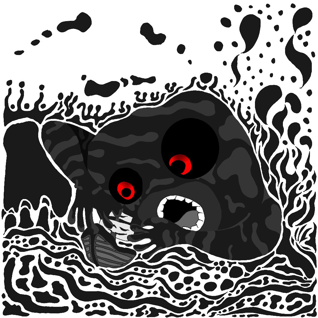 onc_jp's tweet photo. The Umibōzu — a mysterious sea spirit said to appear on calm nights, towering above the waves. Sailors fear its silent gaze, for it is said to sink ships with a single touch. 🌊 https://t.co/gN2nFRpHE3