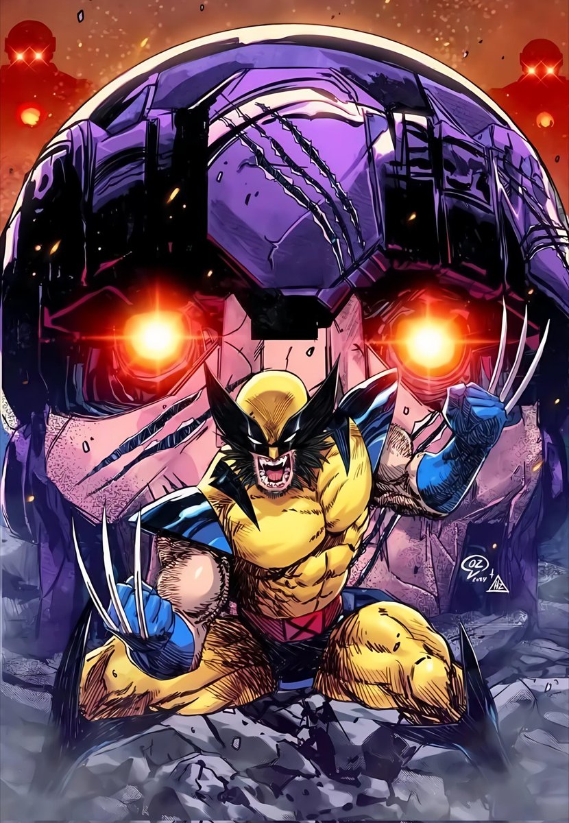 EmpressCarri's tweet image. Kicking off #WolverineWednesday a touch early. I adore any artwork that's got Wolvie slashing up the tin can #Sentinels lol! One stunner of an art piece here by Omar Zaldivar.

LFG for another bad ass Wolvie Wed! 💯💙💛🔥

#Wolverine #Logan #WeaponX #XMen #Marvel #MarvelComics