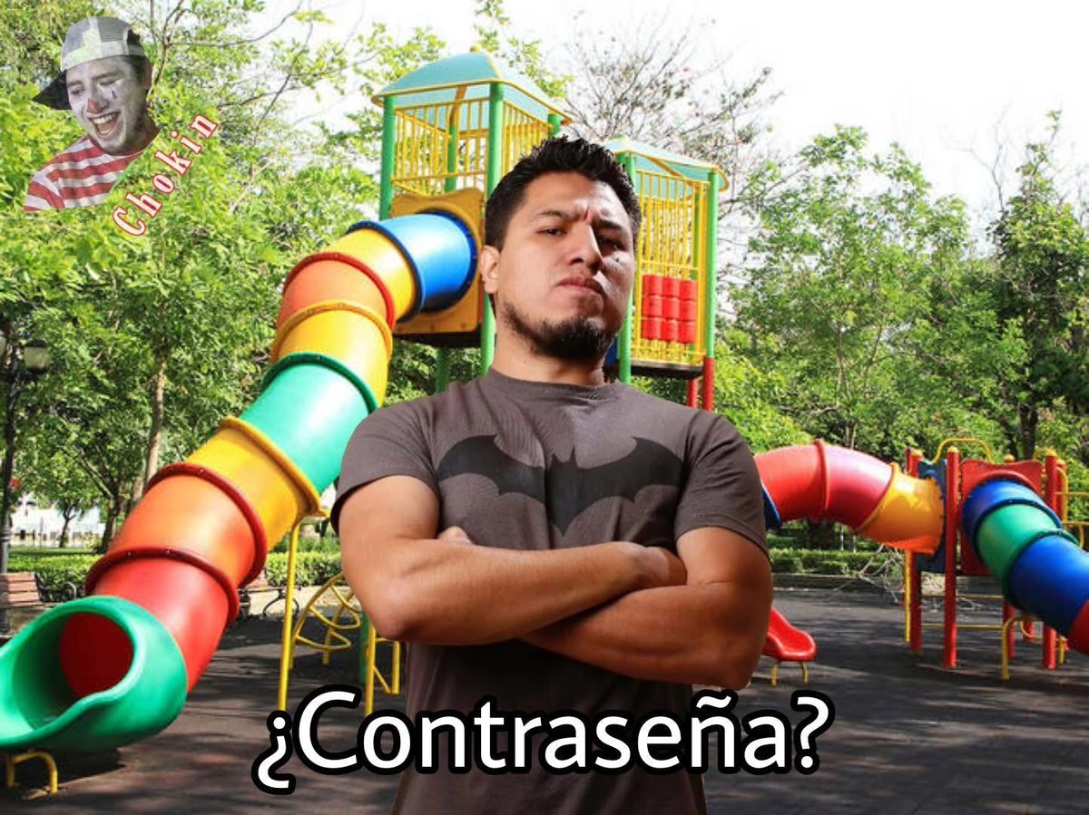 Cuando se quieren subir a tu juego en el parque