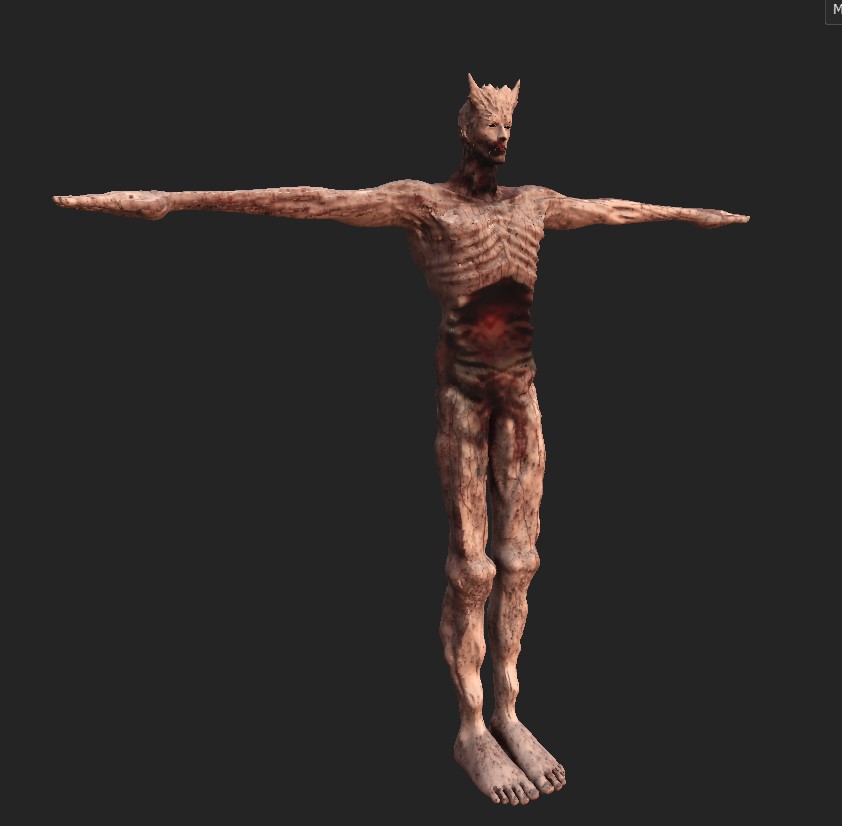 "Sneak peek alert! We're working on updating our page, but in the meantime, here's a glimpse of one of our new enemy models! Stay tuned for more updates! #GameDev #NewEnemy #ComingSoon"