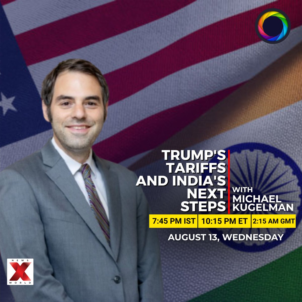FL SEASON 3, EPISODE 25: Trump's tariffs and sanctions and their impact on India, India's trade prospects in wake of 50% tariffs and closing deals with friendly nations to bolster trade. Michael Kugelman, south Asia analyst, discusses all this and more on Focal Length on NewsX