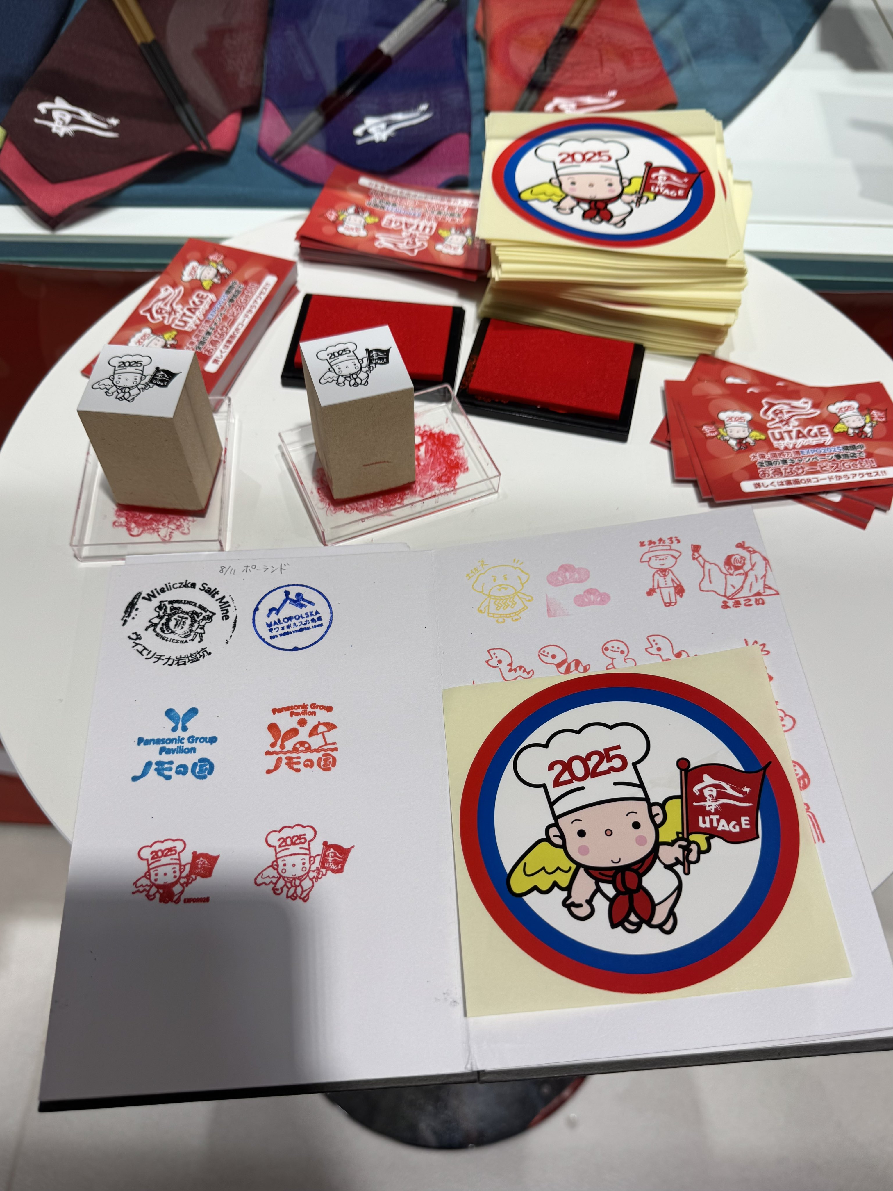 象印 ピンバッジ 関西 万博 宴ORA外食パビリオン 宴～UTAGE～ レア限定大阪関西万博 ORA外食パビリオン宴UTAGE ピンバッジ 2点