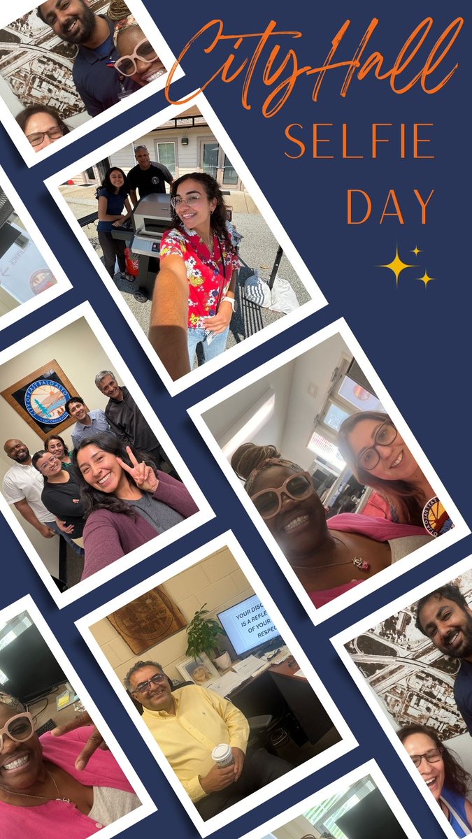 📸 Happy City Hall Selfie Day, East Palo Alto! 🎉

Below are some selfies from the hardworking EPA employees who contribute to the vibrant community we cherish.
