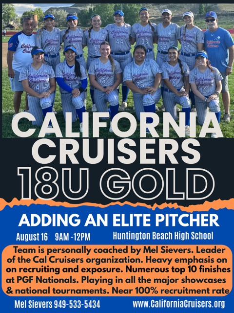 Cal Cruisers Sievers 18U Gold (@calcruisers18u) on Twitter photo 