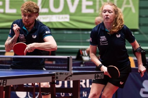 British Para TT (@britishparatt) on Twitter photo XD14 QF
<a href="/billyshiltstt/">Billy Shilton</a> <a href="/FlissPick/">Fliss Pickard</a> fight back from 2-0 down to beat Stroh/Meneses Ferreira BRA 11-7 in deciding set & are through to SF tomorrow XD14 QF
<a href="/billyshiltstt/">Billy Shilton</a> <a href="/FlissPick/">Fliss Pickard</a> fight back from 2-0 down to beat Stroh/Meneses Ferreira BRA 11-7 in deciding set & are through to SF tomorrow