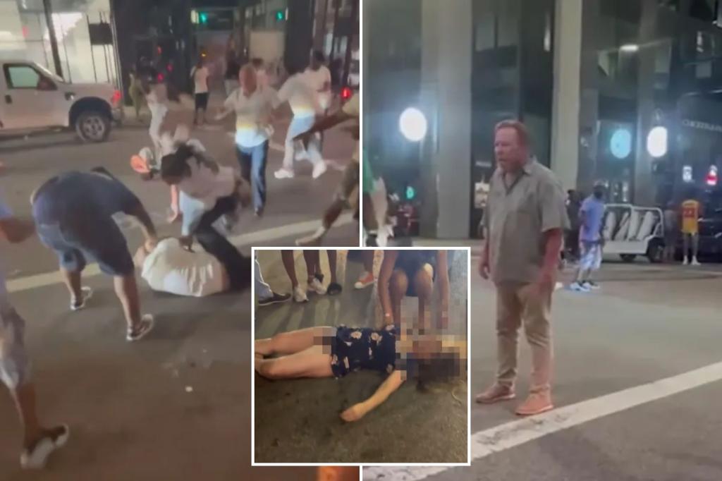 Cincinnati leaders ‘demanding prosecution’ of white man who used racial slur in viral street brawl trib.al/5AA3VoT