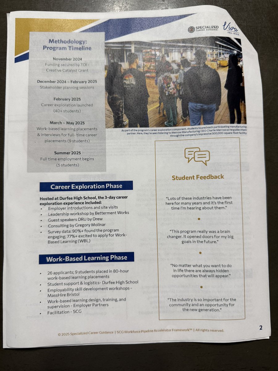 AspiringNobody's tweet image. This is one of the things I am most proud of being a part of so far in #FallRiver and thankful to have been brought into to bring whatever value I could!

The results of this pilot program were incredible, inspiring and impactful!

Every partner involved did an amazing job