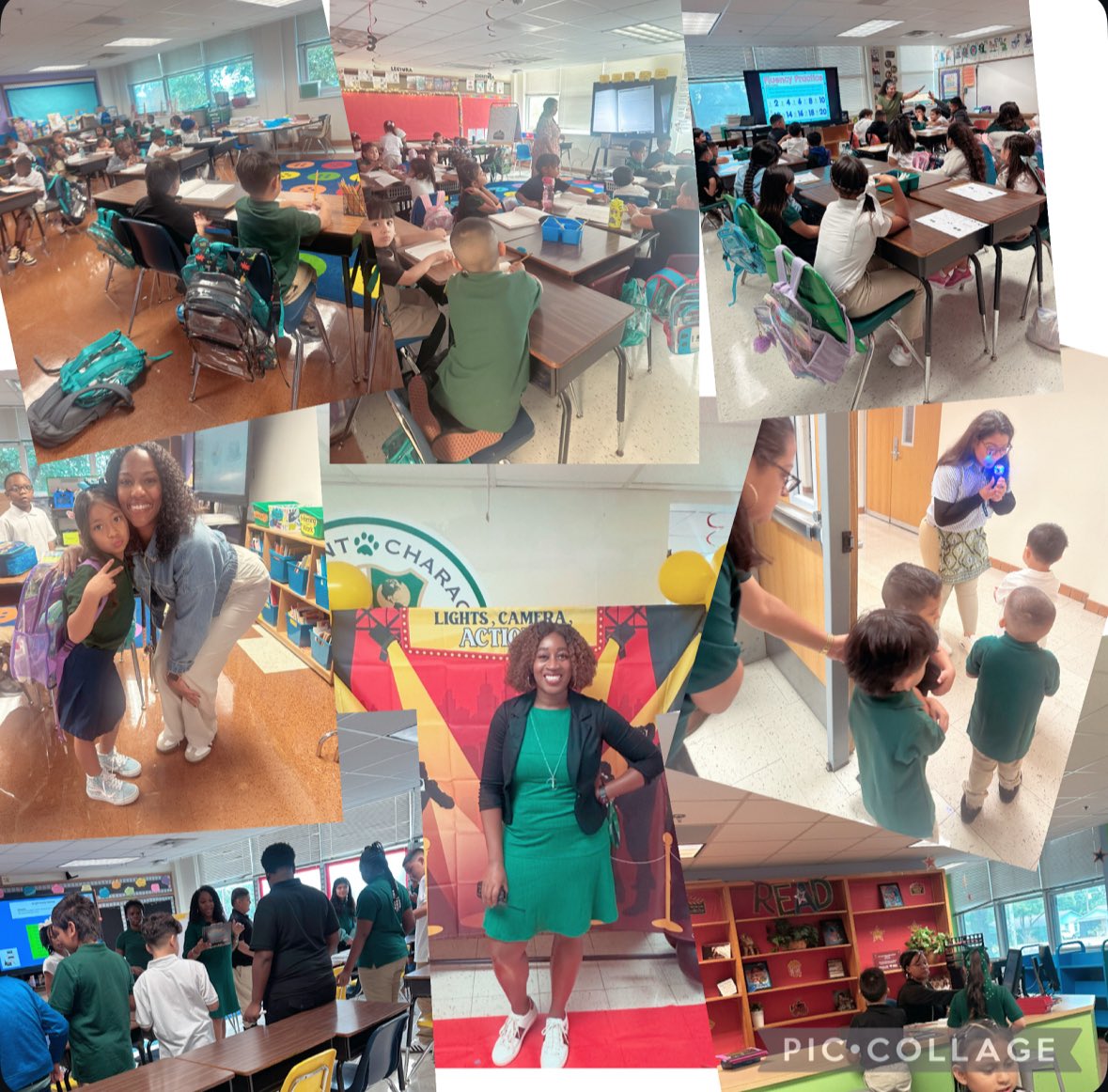 AADavenport14's tweet photo. Year 15!!!! Teaching and Learning on Day 1 while creating the first day experience at T.G. Terry!!! We had a great day! #firstyearprincipal #firstdayofschool #Region3 https://t.co/ws3D8CV4JC