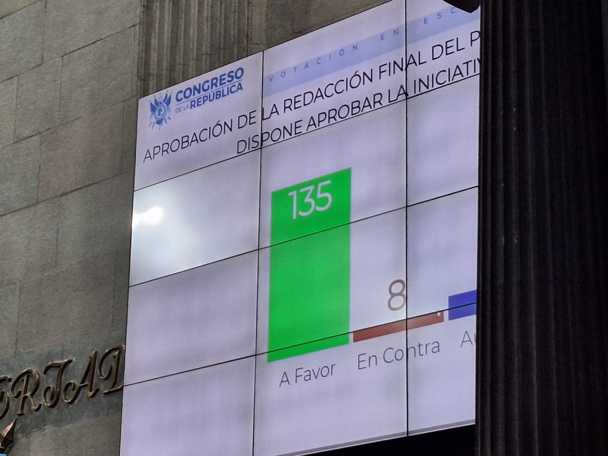 🚨🔥 Aprobado bono de riesgo para Bomberos Voluntarios

El Congreso aprobó de urgencia nacional un bono anual de Q5 mil para los Bomberos Voluntarios, en reconocimiento a su labor y compromiso en la atención de emergencias en todo el país.

#BomberosVoluntarios #BonoDeRiesgo