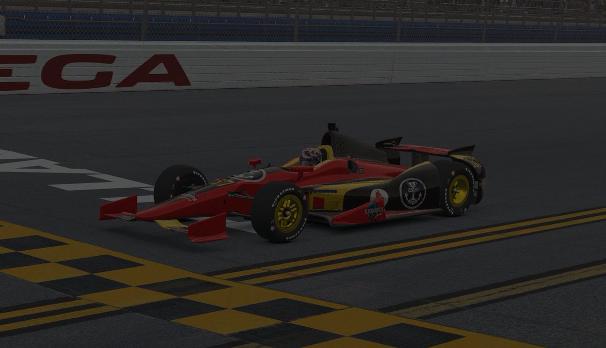 MarcDantuma's tweet photo. Took the Navy Joe Coffee Company DW12 to Victory Lane at Talladega! https://t.co/eo2B17IMdl