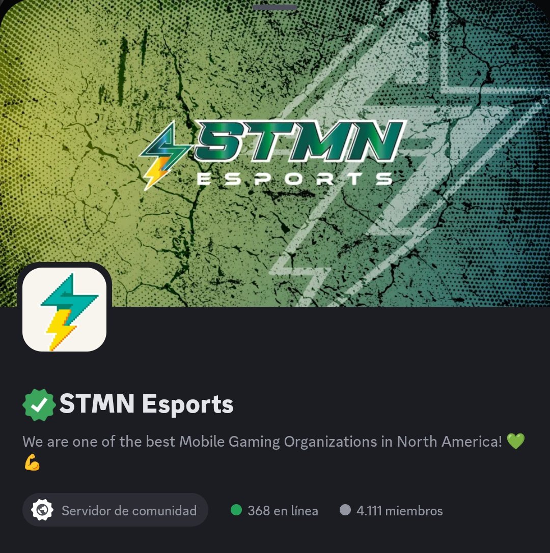 Lo hice porque me encanta la org y se les ocurrio ponerlo como foto del sv oficial no me lo fokin creo
<a href="/STMNesports/">STMN Esports</a> ty i love them
<a href="/Juan_Carlos_Bs/">Juan Carlos 🇸🇪</a> eso merece una friend request tuya no? (Mentira juancito tqm)