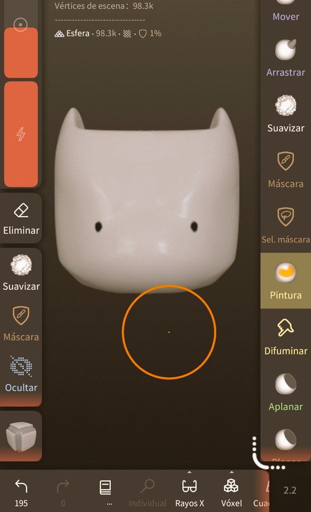 CryoSnowVt's tweet photo. 3D model o bueno un intento de la cabeza 🗣️‼️‼️‼️ 

#Vtuber #3dmodeling #VtuberES
#DigitalArtist #digitalart https://t.co/p4utcqwK3l
