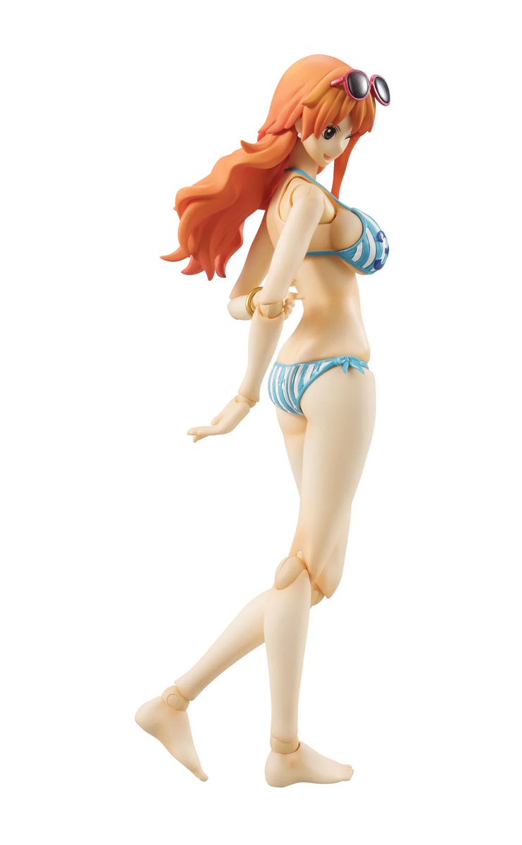 The Variable Action Heroes figure of Nami dressed up in a sexy swimsuit is being re-released!

#onepiece
#megahouse

en.megahobby.jp/products/varia…