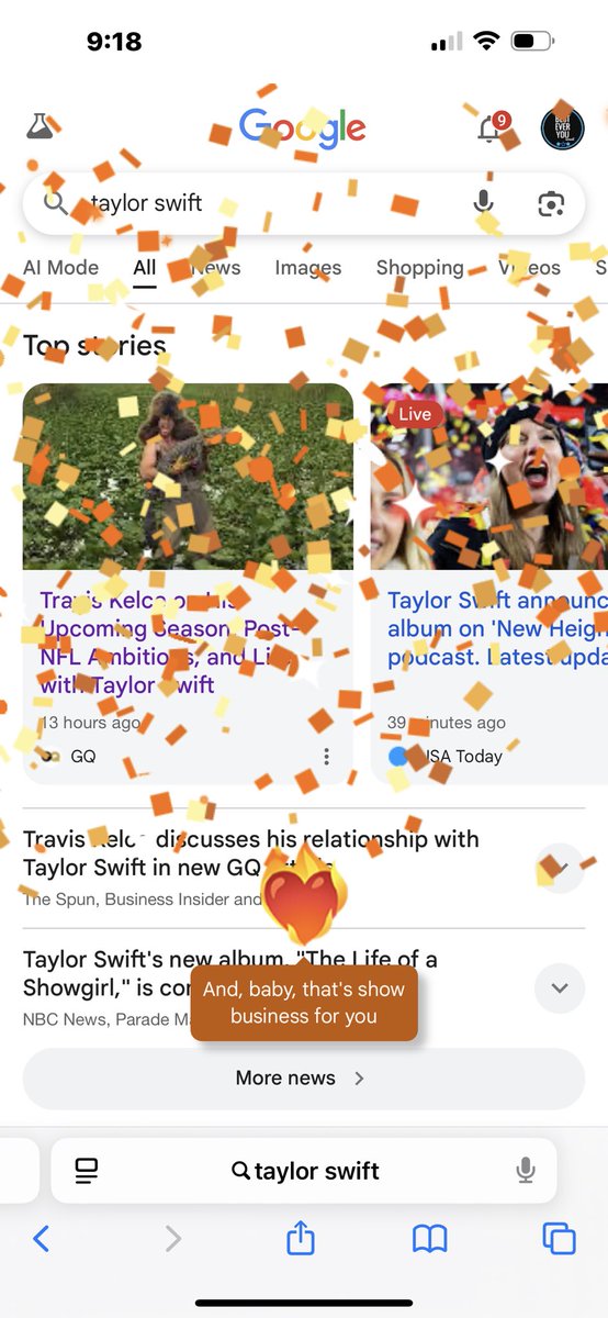 This. 🧡 

#TaylorSwift <a href="/taylorswift13/">Taylor Swift</a> <a href="/newheightshow/">New Heights</a> <a href="/Chiefs/">Kansas City Chiefs</a> <a href="/tkelce/">Travis Kelce</a> #Swifties