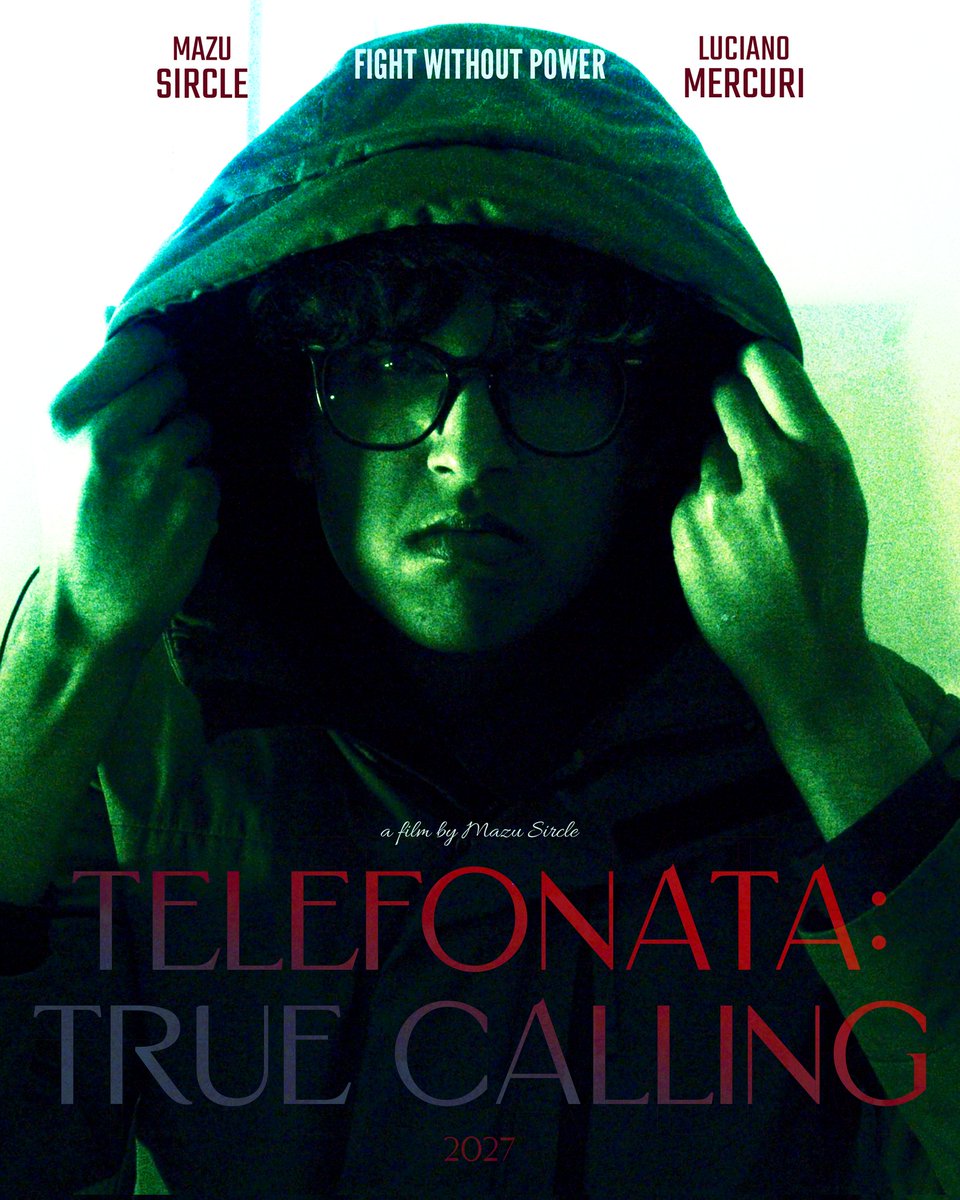 MazuSircle's tweet photo. New #Telefonata2 poster 2025.

FIGHT WITHOUT POWER.

#film https://t.co/Fv3TX0wwOI