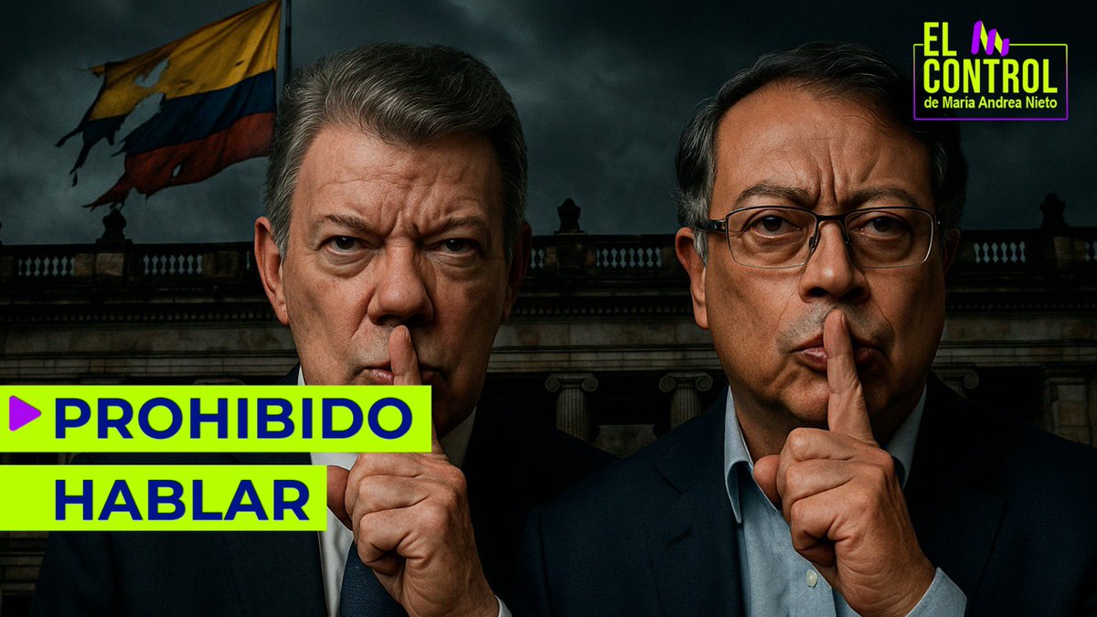 Mientras en Colombia reina el silencio… el poder se mueve sin preguntas incómodas.
¿Por qué callan? ¿Qué temen que se sepa? ¿Por qué Petro y Santos no quieren que reaccionemos al magnicidio de Miguel Uribe? Aquí está #ElControl 👉 youtu.be/-4Hdt6Jk9Xg?si…