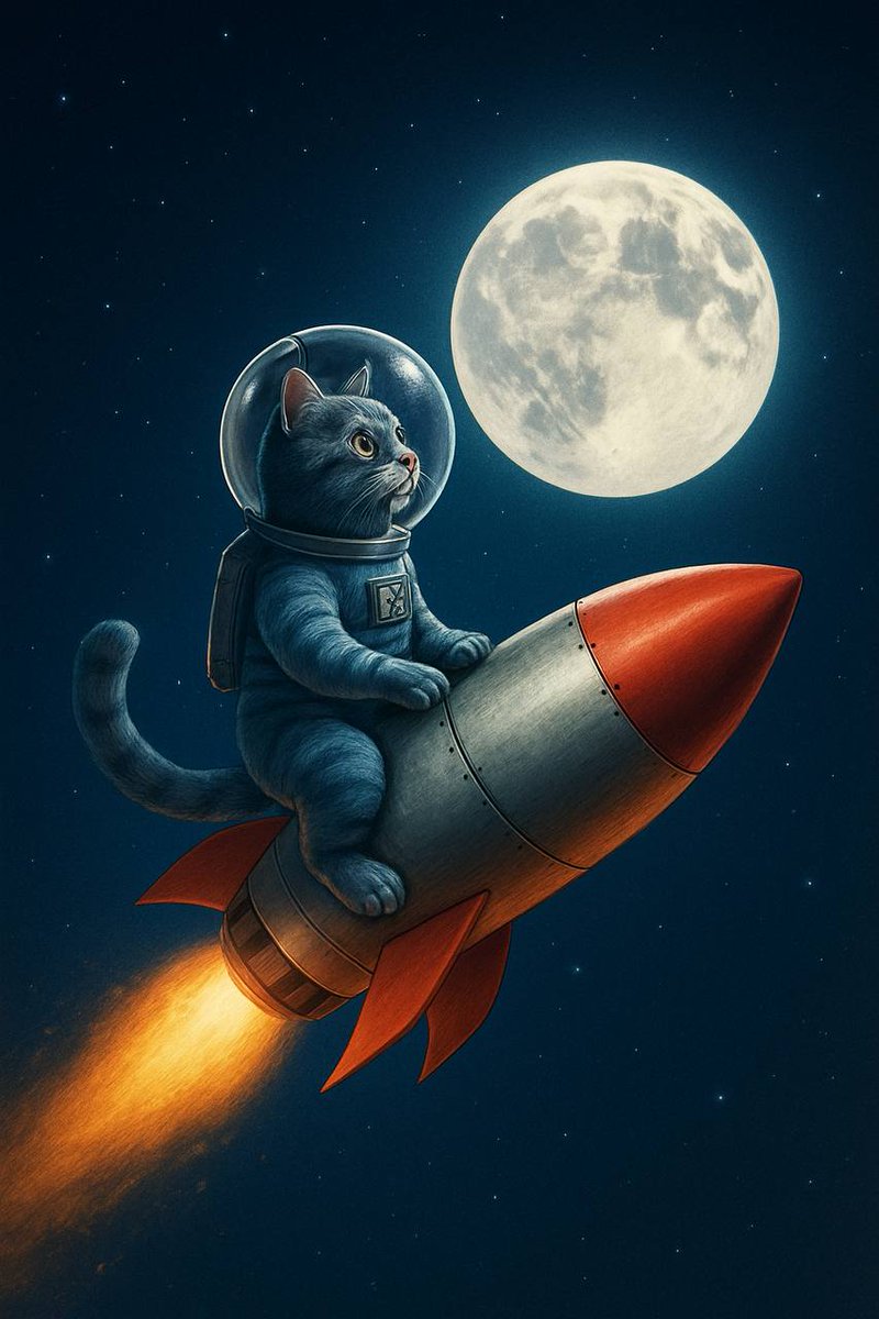 When the cat’s in a rocket, you know it’s $NYR o’clock 🚀🐱🌕

No rugs. No brakes. Just moon.

@Solana @raydiumprotocol <a href="/orca_so/">Orca 🌊</a> #NyanRocket #Solana #Crypto #Memecoin #ToTheMoon #WenMoon #Bullish #Web3 #DegensUnite <a href="/moonshot/">Moonshot</a>