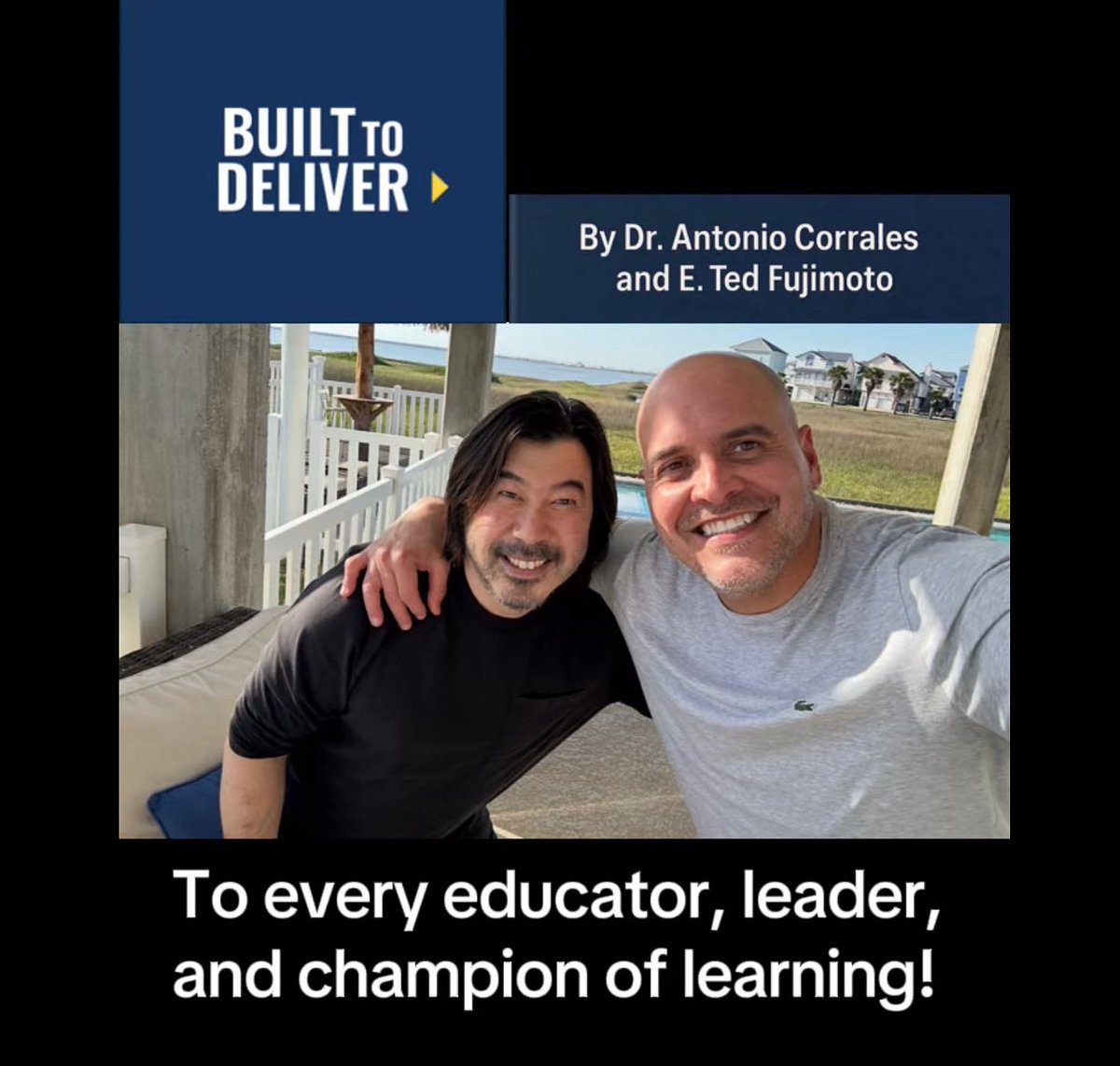 To every educator, leader, and champion of learning: You lead with heart, shape culture, and build possibility. Strategy should empower. Systems should serve people. Real execution happens when we build around human potential. #BuiltToDeliver <a href="/tedfujimoto/">Ted Fujimoto 💡</a> <a href="/BTDMovement/">Built To Deliver - Movement</a>