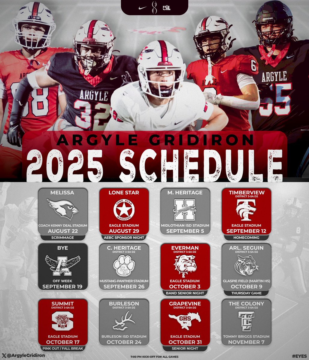 ChansynBowen (@bowenchansyn) on Twitter photo Argyle Eagles - we are a team to watch this year. #EYES <a href="/argylegridiron/">Argyle Football</a> <a href="/dctf/">Dave Campbell's — TexasFootball.com</a> <a href="/txfblife/">Texas Football Life</a> <a href="/CoachJMBryant/">Jeff Bryant</a> <a href="/TXCoachGregory/">Jake Gregory</a> <a href="/Recruit_DFW/">RecruitDFW</a> <a href="/MaxPreps/">MaxPreps</a> <a href="/Coach__OMalley/">Coach O’Malley</a> <a href="/utepfbrecruit/">UTEP Football Recruiting</a> <a href="/RiceOwlsFB/">Rice FB Recruiting</a> <a href="/TheRightCats/">Montana State Football Recruiting</a> <a href="/N_W_Sports/">Nation Wide Sports!</a> Argyle Eagles - we are a team to watch this year. #EYES <a href="/argylegridiron/">Argyle Football</a> <a href="/dctf/">Dave Campbell's — TexasFootball.com</a> <a href="/txfblife/">Texas Football Life</a> <a href="/CoachJMBryant/">Jeff Bryant</a> <a href="/TXCoachGregory/">Jake Gregory</a> <a href="/Recruit_DFW/">RecruitDFW</a> <a href="/MaxPreps/">MaxPreps</a> <a href="/Coach__OMalley/">Coach O’Malley</a> <a href="/utepfbrecruit/">UTEP Football Recruiting</a> <a href="/RiceOwlsFB/">Rice FB Recruiting</a> <a href="/TheRightCats/">Montana State Football Recruiting</a> <a href="/N_W_Sports/">Nation Wide Sports!</a>