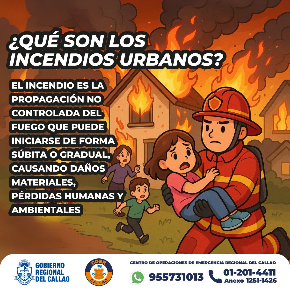 COERCallao's tweet photo. 🔥 PREVENIR ES VIVIR 🔥
El COER Callao te recuerda:
🚫 No sobrecargues enchufes
⚡ Revisa tus instalaciones eléctricas
🚒 Ten a la mano el número de bomberos
#GoreCallao #Callao #incendio #prevenir #Callao #bellavista #CarmenDelaLeguaReynoso #laperla #LaPunta #MiPeru https://t.co/G7IX81uVVJ