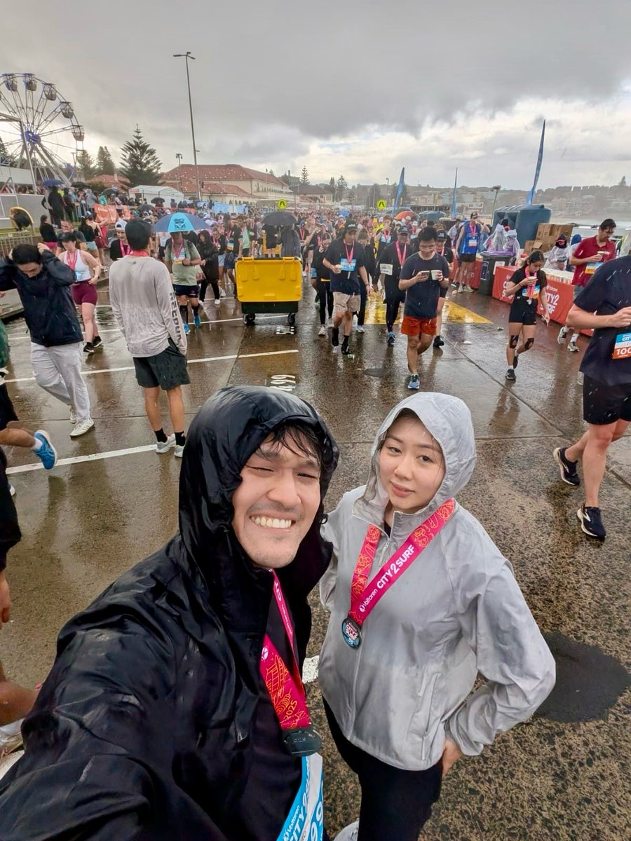 Over the weekend, our Co-Founders, Georgia Tan and Alexander Ho, took on the City2Surf! 💪

Despite the heavy downpours and cold weather, they completed the iconic race in a commendable time of around 90 minutes.

Congratulations, Georgia and Alex! 🏅