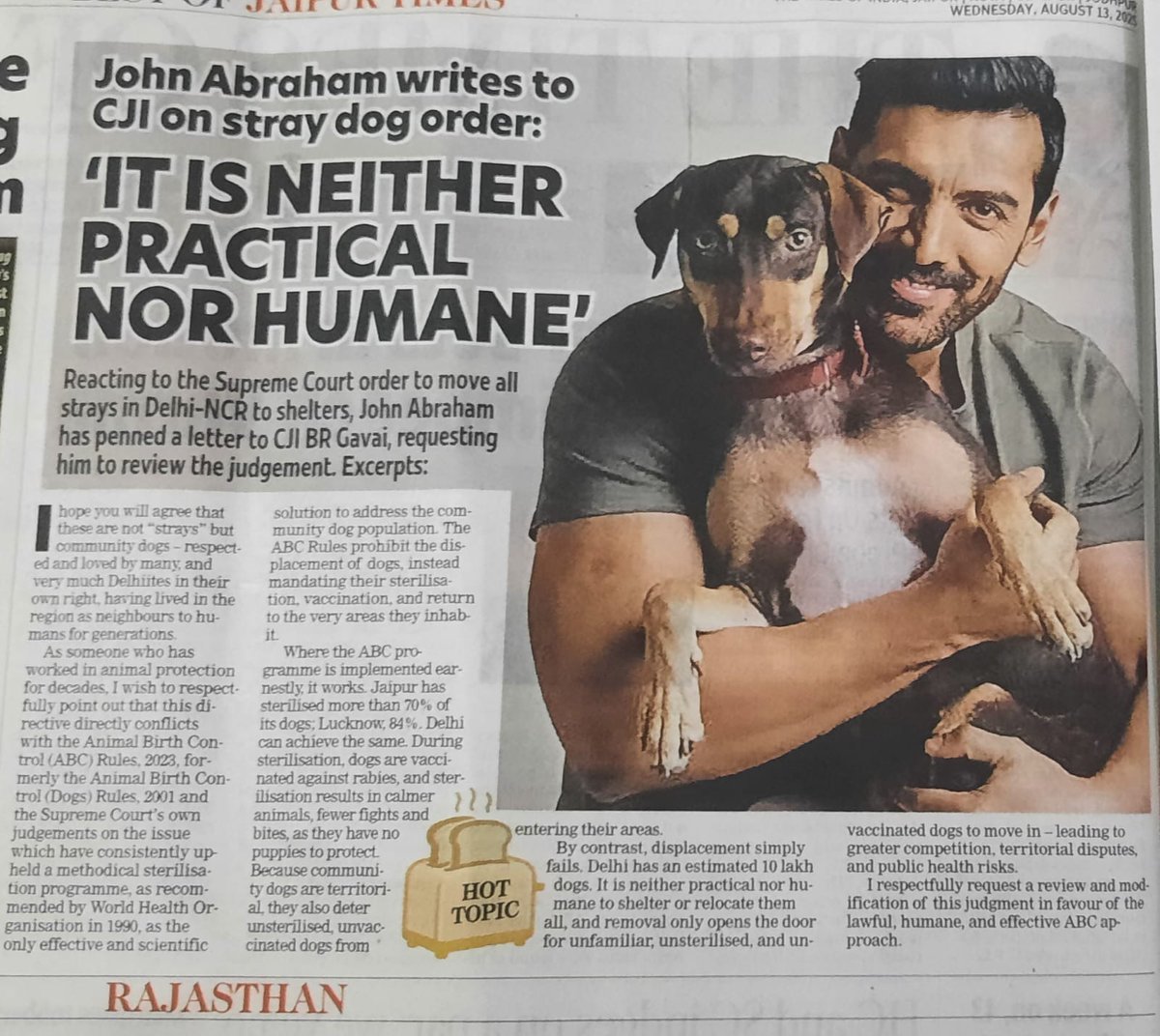 जोन सा,अपने माता पिता और बीवी बच्चो से प्यार करले तो ही अच्छा है ,आम आदमी के पास न तो इतने संसाधन और समय है कि वो ऐसे प्रेम कर सके ।यदि आप चाहे तो गली के 10-20 आवारा कुत्ते अपने घर मे रखकर प्रेम का कोटा पूरा कर सकते है 
<a href="/JohnAbraham_On/">John Abraham Online</a>