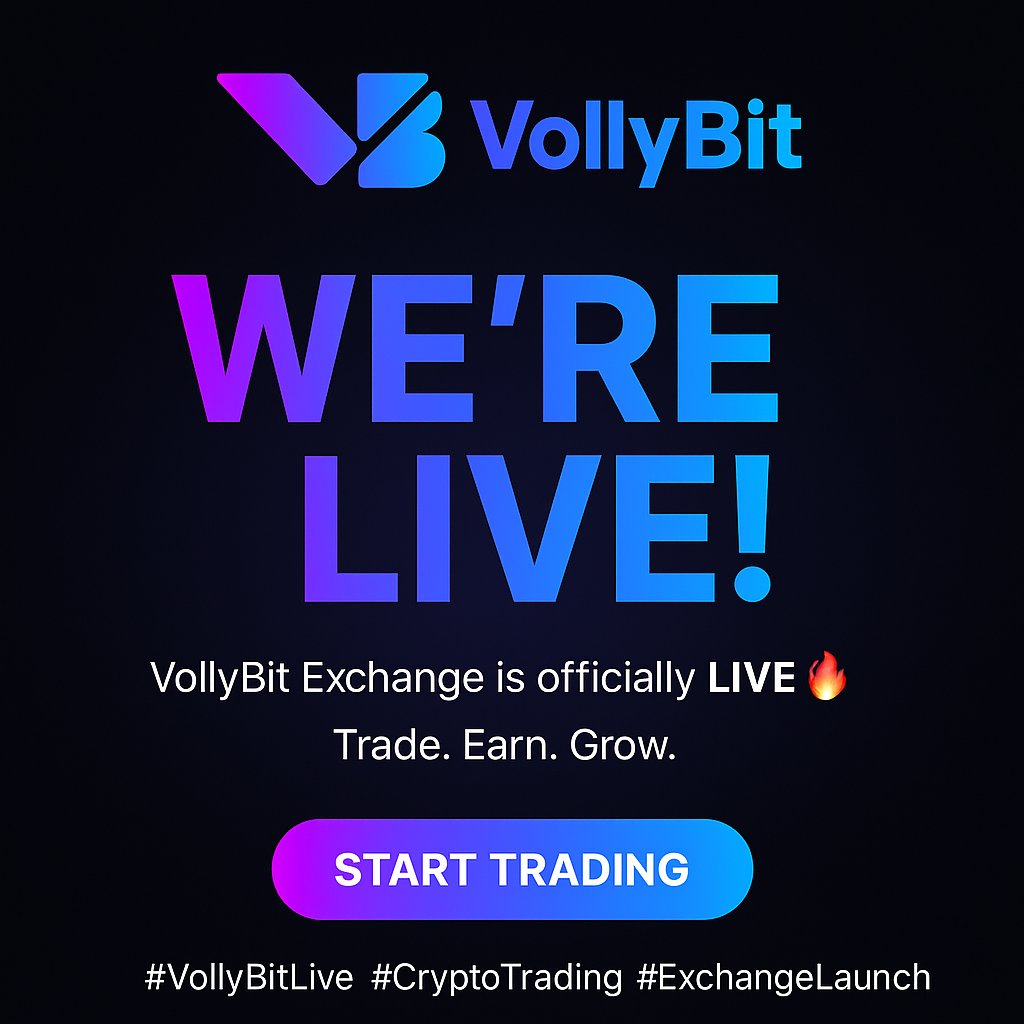 VollyBit Exchange tweet media