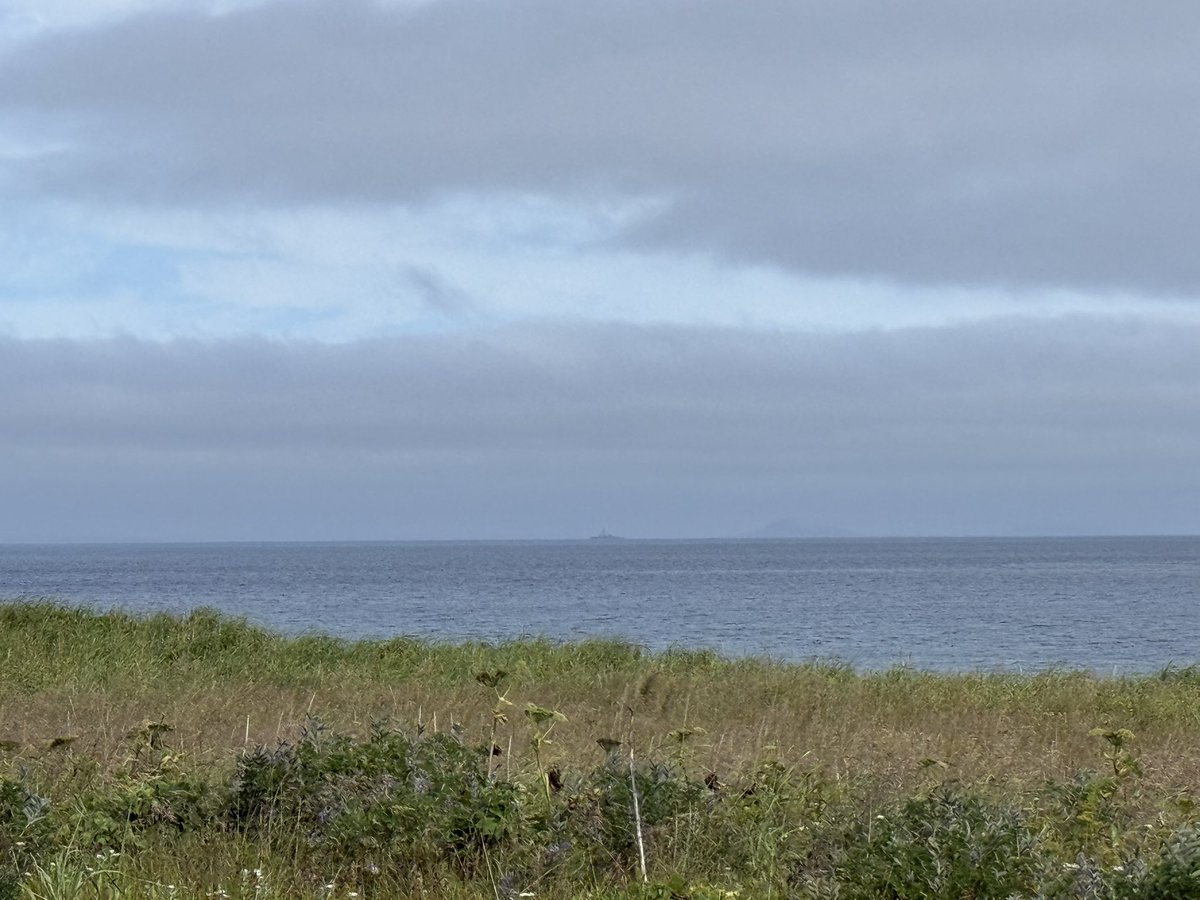 alaskalandmine's tweet photo. There appears to be a destroyer near Adak! Likely means a carrier strike group is nearby. https://t.co/YDbdh1zApZ