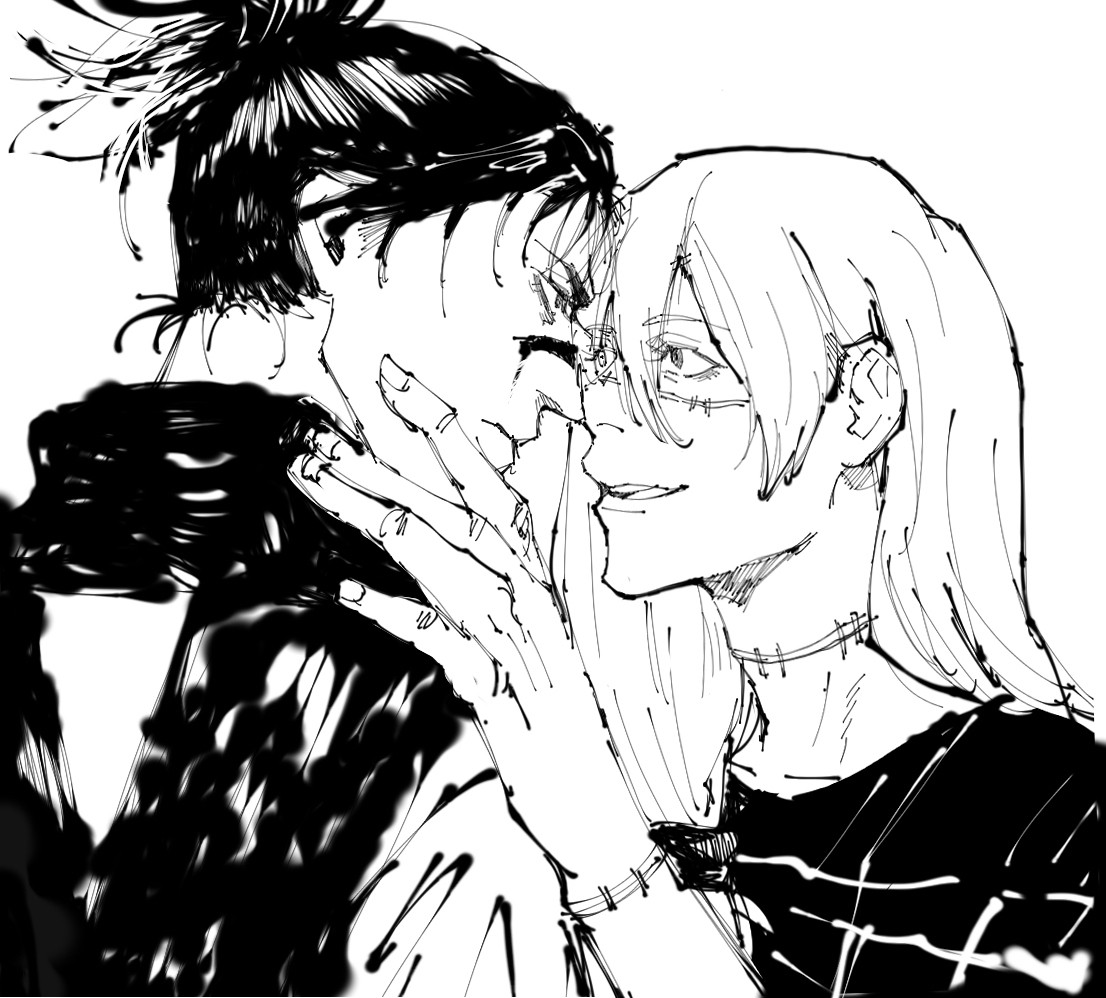 i lovee your choso and mahito art &lt;333 if you can i hope you can draw them more! i enjoy their dynamic
#odaibako_tkk_sgr81 odaibako.net/odais/1a39d7ba… 
🫶💜💙