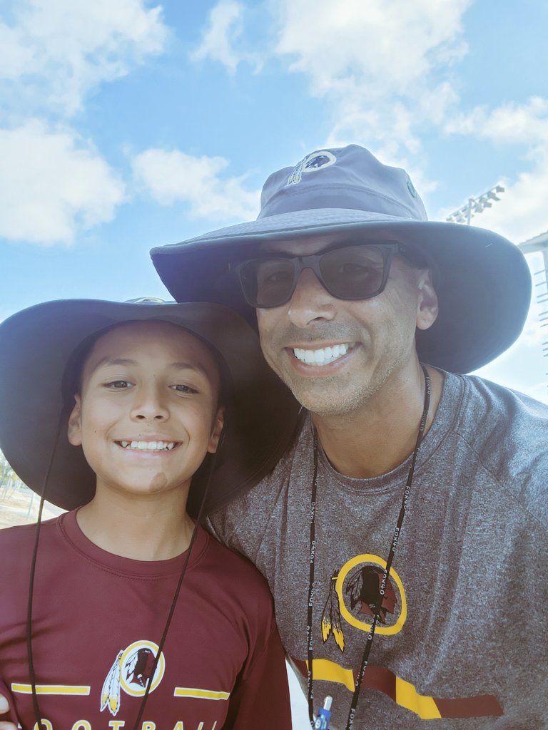 CoachJLozano's tweet image. My little man was up bright n early at 415am. for day 2 of football today. When I say we're ALL-IN, we're EXACTLY that. We love this team! #LINSA #EDC