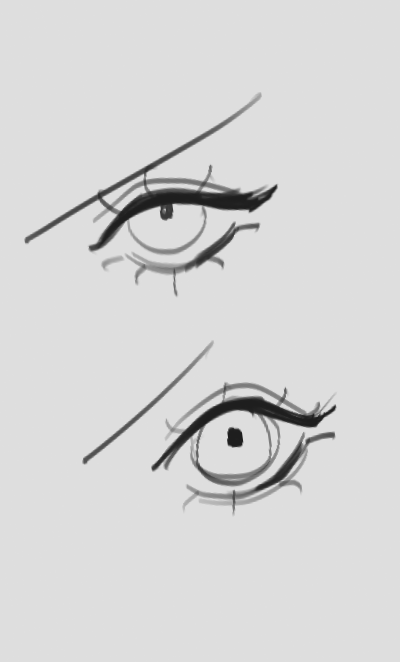 mazaochizao's tweet photo. I can never settle on female eyes, but i think i got it https://t.co/Yr5yRhlFiJ