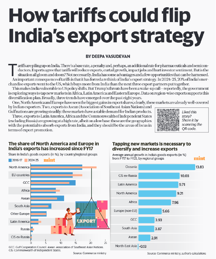 A crisis is an opportunity to become better. No one knows this  more than India. This time, exports!