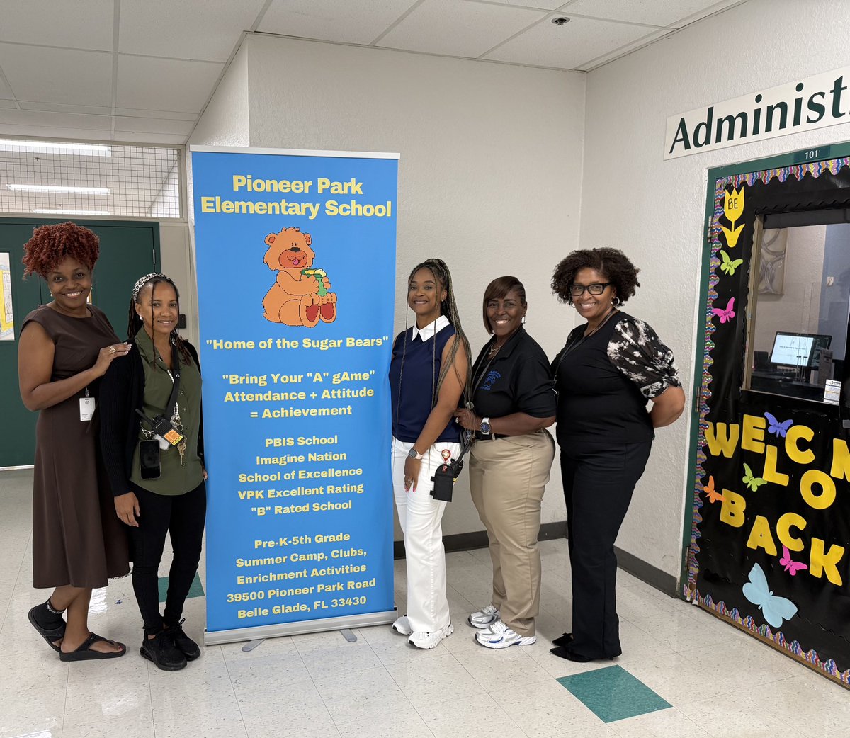 Thank you for your outstanding leadership <a href="/GladesRegionSup/">Angela Moore</a>! We are excited about this new school year! Our wonderful leadership team is ready! <a href="/ppessugarbears/">@PPESSugarBears</a> <a href="/pbcsd/">The School District of Palm Beach County</a> <a href="/RoneldaClasyldy/">Ronelda Arnett</a> <a href="/QuesonaDP/">Quesona Peterson</a> <a href="/kenikjr/">Claudette Joseph</a> <a href="/GladesRegion/">The Glades Region</a>