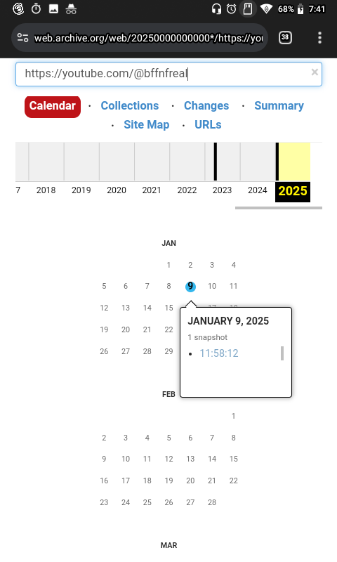 krismasdreemur0's tweet image. THANK YOU TO WHOEVER ARCHIVED MY YT IN JANUARY?????
#archiveorg #archive #internetarchive.