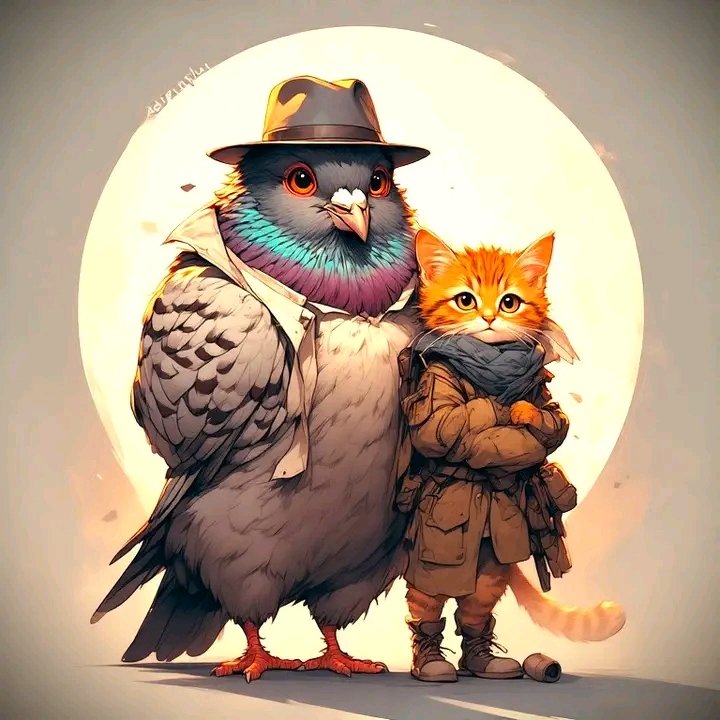 mrwriterman's tweet image. Just a few characters for my detective pigeon animation story 😊❤️
#animation #pixar #DreamworksAnimation #producer