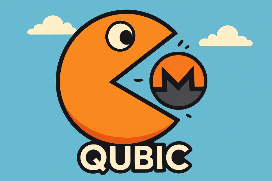 kristownsendd's tweet photo. @_Qubic_  just seized 51% of the @monero  mining network, not with a hack, but with incentives. By merge-mining Monero and offering higher payouts, then selling the mined XMR to buy back and burn QUBIC tokens, they pulled hashpower from across the network.

In weeks, Qubic went from under 2% to majority control, sparking fears over censorship and transaction manipulation. Monero’s community fought back, cutting their share to ~15%, but the message is clear:

The next “51% attack” on a PoW chain might not be brute force—it might be a business plan.