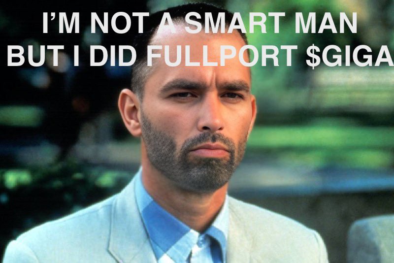 I’ve never felt more $GIGA brained