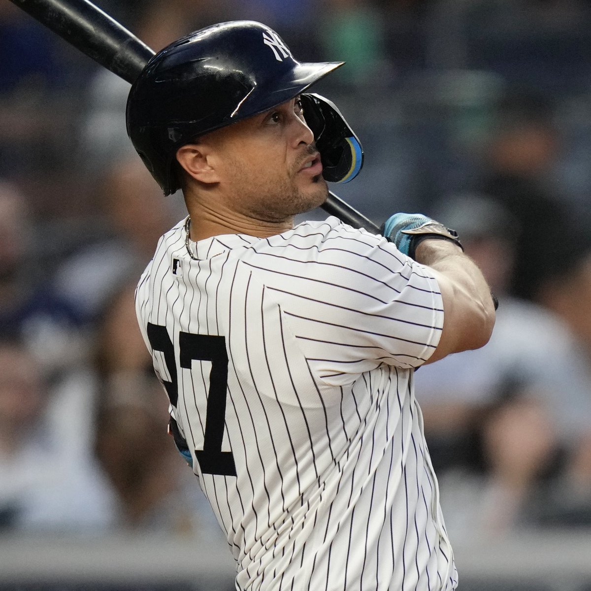 Giancarlo Stanton has his first four-hit game since August 24, 2023

(h/t <a href="/ChrisKirschner/">Chris Kirschner</a>)