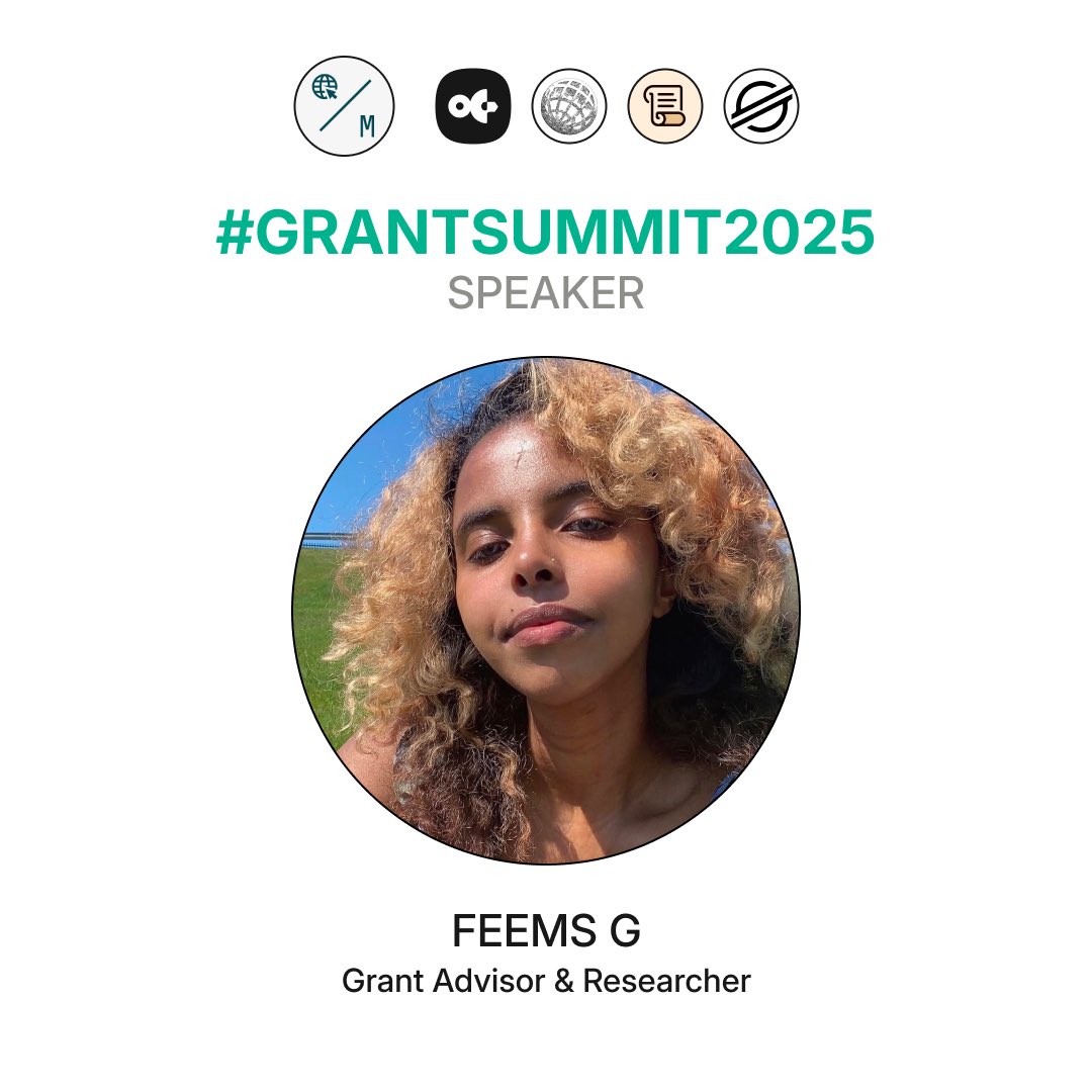 metagov_project's tweet image. We’re excited to share @feemschats as our next speaker!

Feems is a grant advisor, researcher, and passed grant assessor for ecosystems like @arbitrum @gitcoin and @0xPolygon  She has done research on developing a grant maturity index (through GMI) and capital allocation…