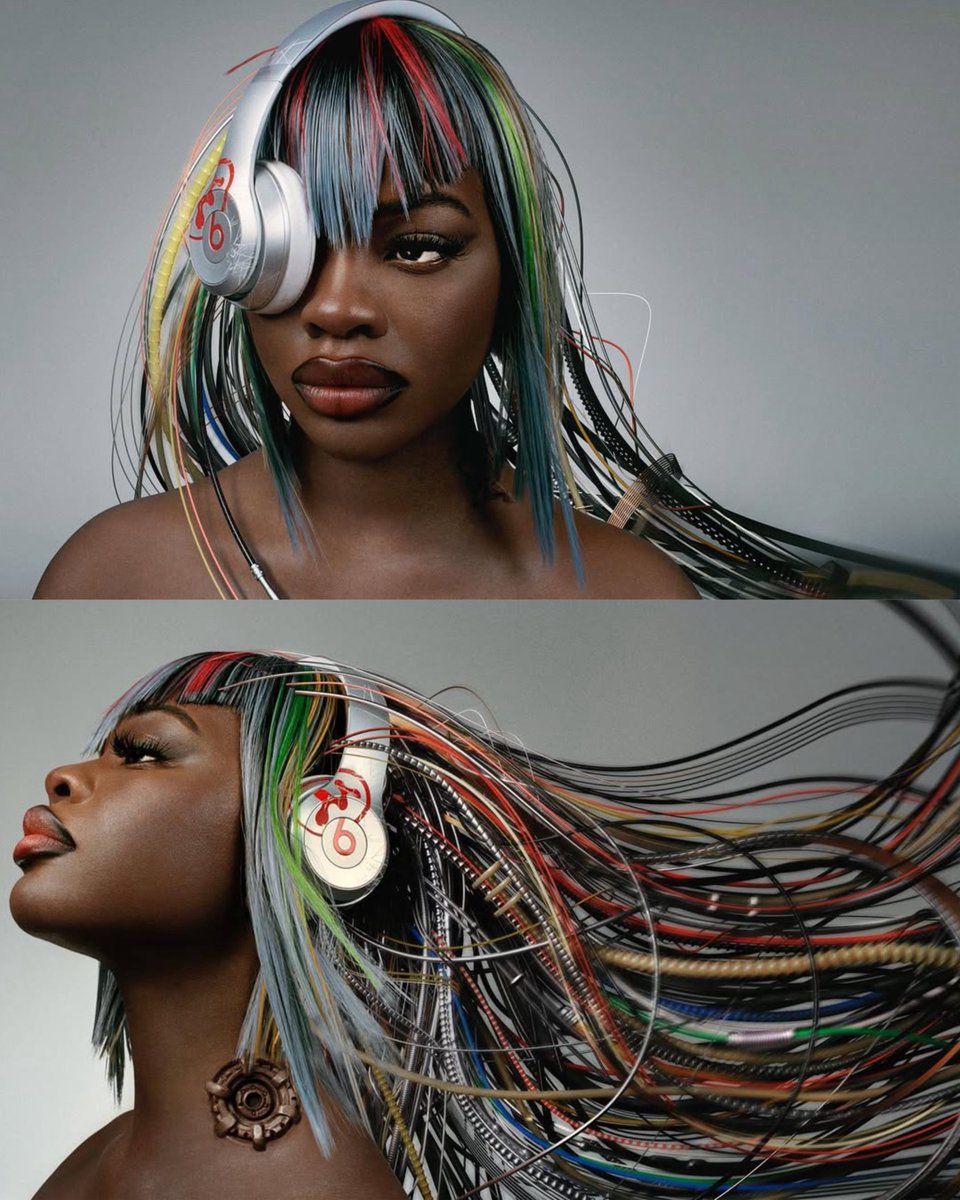 iriptheslitt's tweet image. jt for beats x mowalola