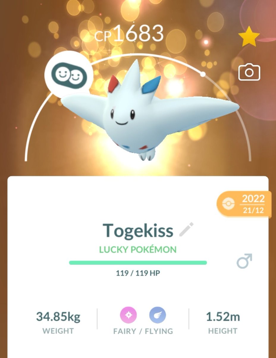 i gotta say togekiss is one of my favorite pokemons and i just got them from evolving for a year