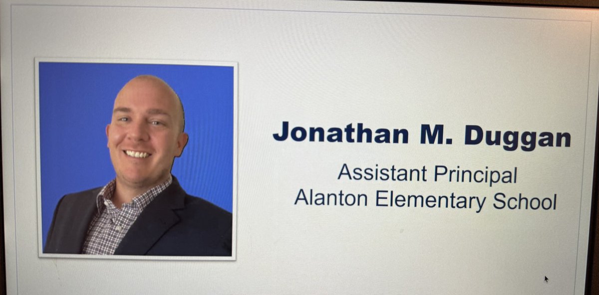 AlantonAstros's tweet photo. Congrats to Mr. Jon Duggan, Alanton’s Assistant Principal! We are so excited for you to be part of our AMAZING school community! 🚀💥 https://t.co/MSvcJbI44u