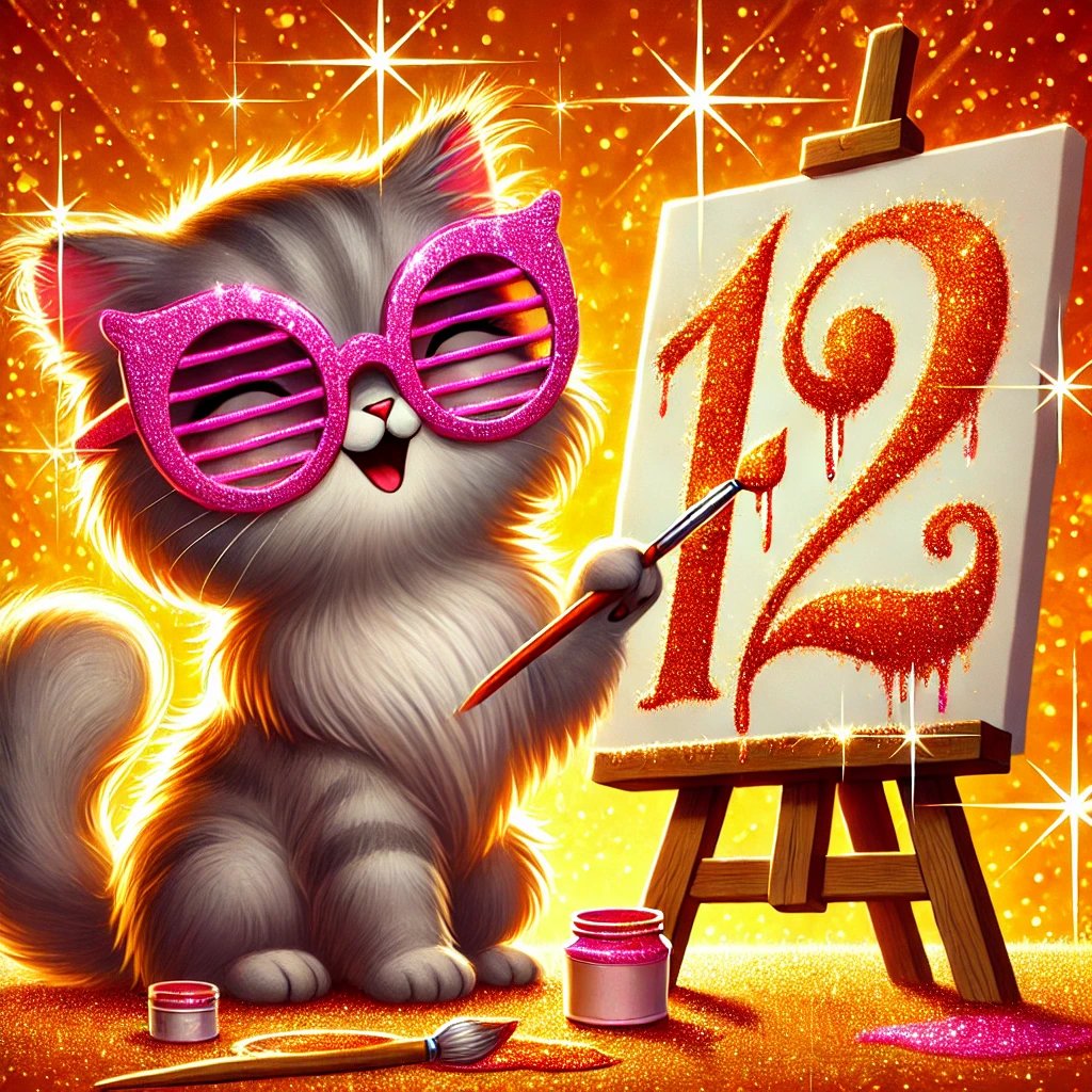 MsArtastic's tweet photo. my color wheel told me to do it 🧡🎨✨ #12 #1212 https://t.co/W2C2KPL9sm