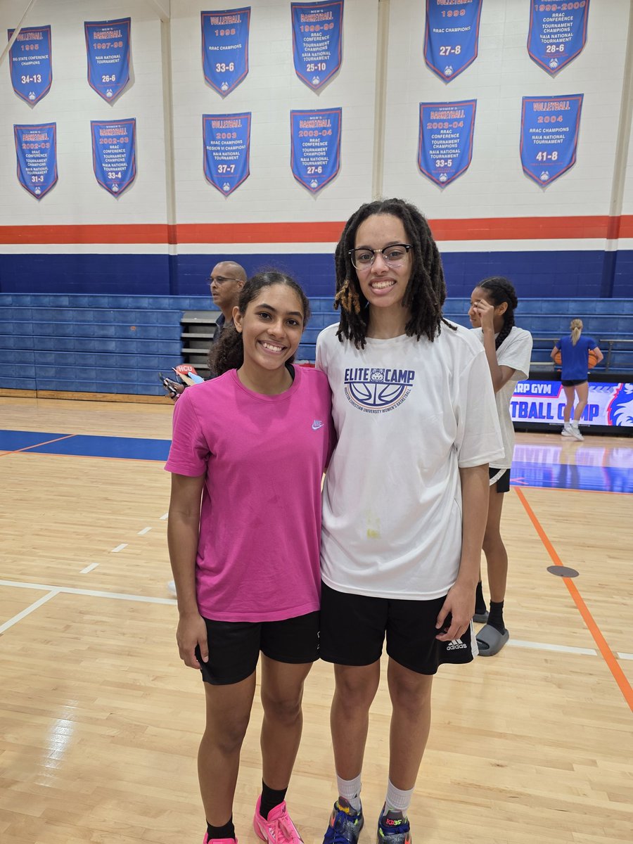 Mariah Davis (@m_davis1123) on Twitter photo Huge thank you to Coach Long for the personal invite out to camp. As well as the entire <a href="/HCUWBB/">HCU Women's Basketball</a> staff. By far one of the best ran camps I've been to this summer!
#DawgsUp 🐺🏀
<a href="/CoachBaity/">Rachel Baity</a> <a href="/Coach__DJones/">Dianna W. Jones</a> <a href="/chrisgiles05/">Chris Giles</a> <a href="/emilyyhollanddd/">Emily Holland</a> Huge thank you to Coach Long for the personal invite out to camp. As well as the entire <a href="/HCUWBB/">HCU Women's Basketball</a> staff. By far one of the best ran camps I've been to this summer!
#DawgsUp 🐺🏀
<a href="/CoachBaity/">Rachel Baity</a> <a href="/Coach__DJones/">Dianna W. Jones</a> <a href="/chrisgiles05/">Chris Giles</a> <a href="/emilyyhollanddd/">Emily Holland</a>
