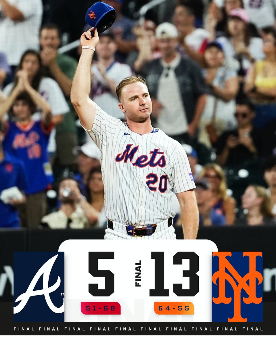 The <a href="/Mets/">New York Mets</a> hit 6 home runs on a night that Pete Alonso cements himself as the franchise's home run king 👑