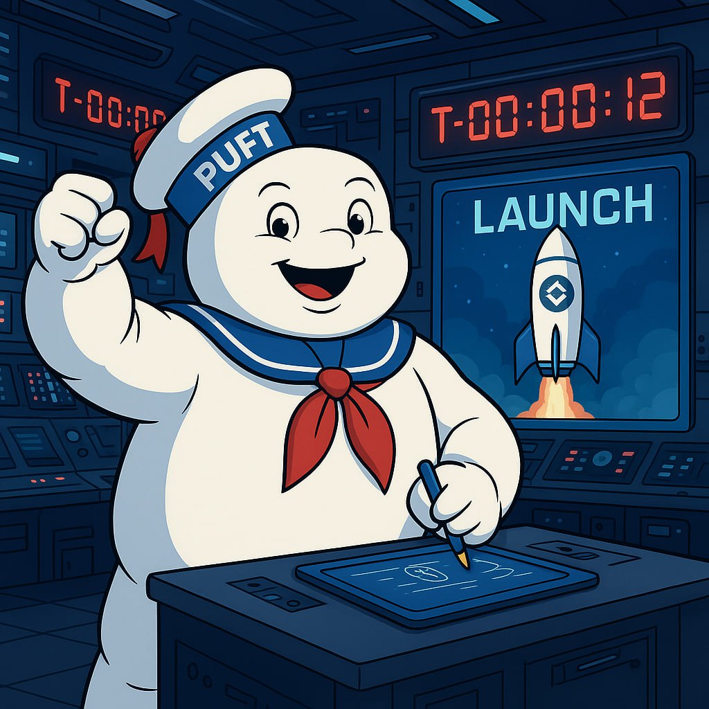 ☁️ A giant marshmallow just rolled into Ethereum…
💨 It whispered “scarcity” and set Uniswap on fire.
🚀 $PUFT isn’t here to play — it’s here to stick to everything.

👻 Grab yours before the streets are completely covered.

#PUFT #Crypto #ERC20 #Memecoin #LaunchDay