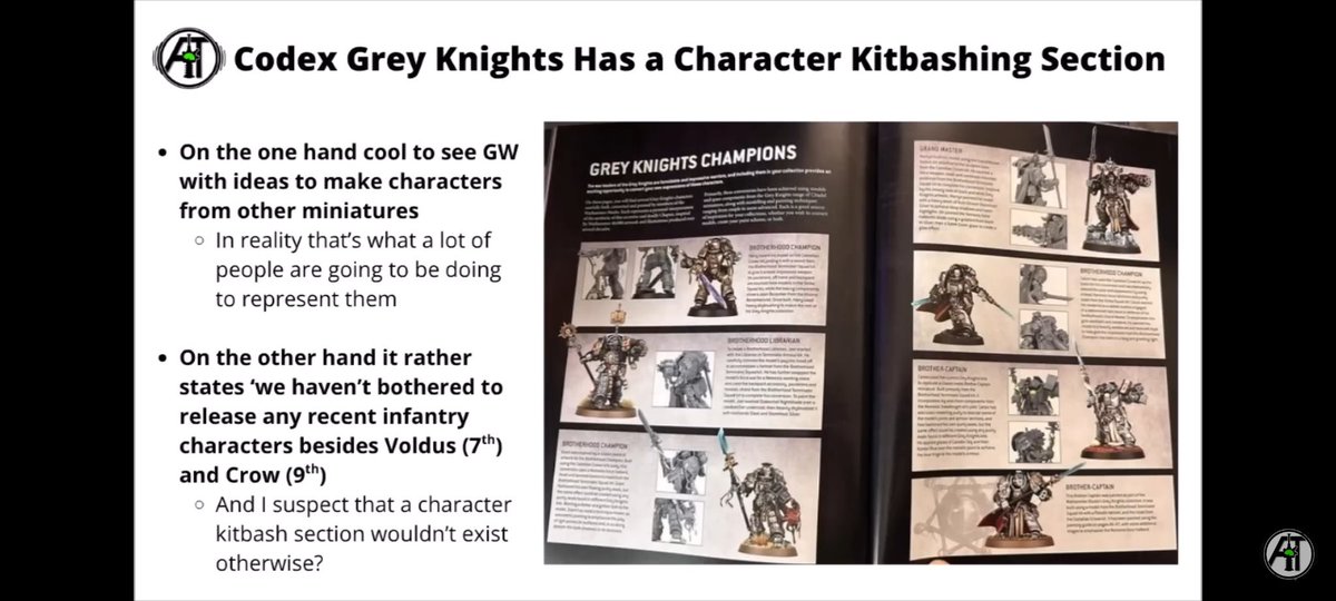 hehehehehehehhe put in a codex for all the wrong reasons. just as Auspex says.