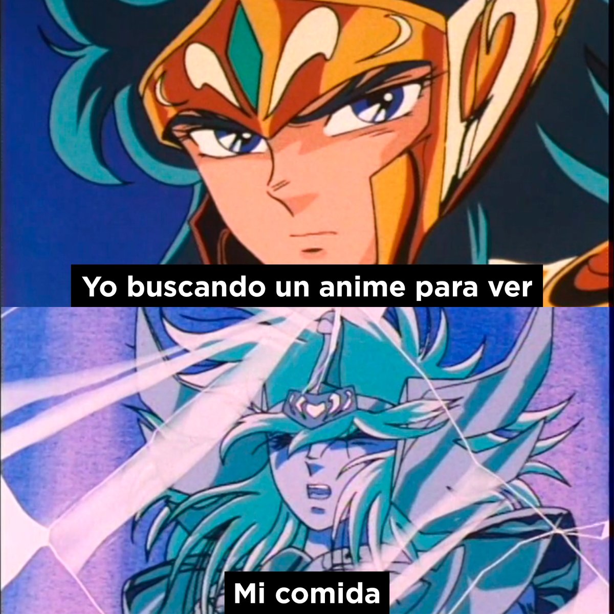 ToeiAnimationLA's tweet photo. A veces nos tardamos más en elegir un anime que cocinando. 🫣

¡Comparte este post si te ha pasado! ♌✨

#LosCaballerosdelZodiaco #SaintSeiya https://t.co/bDOPxxYl26